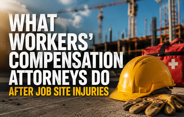 What Workers Compensation Attorneys Do After Job Site Injuries