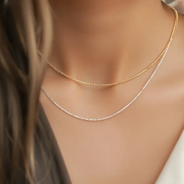 everyday-minimalist necklace stack