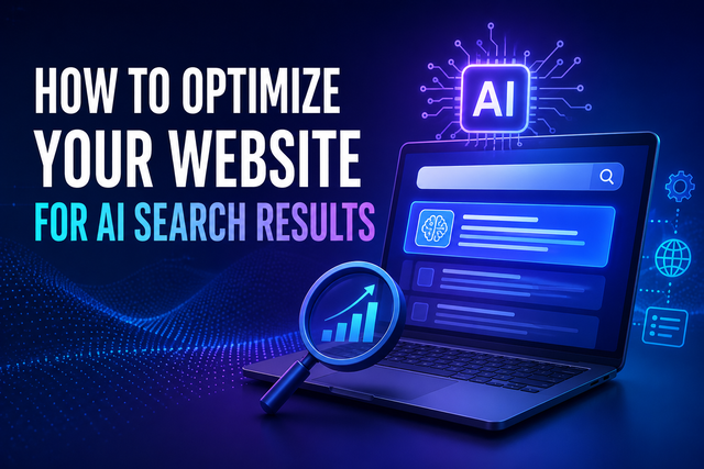 How to Optimize Your Website for AI Search Results