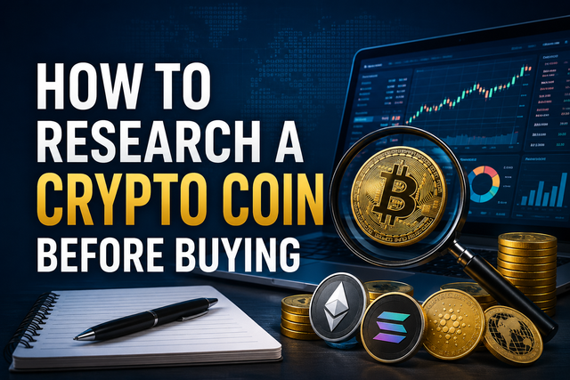 How to Research a Crypto Coin Before Buying