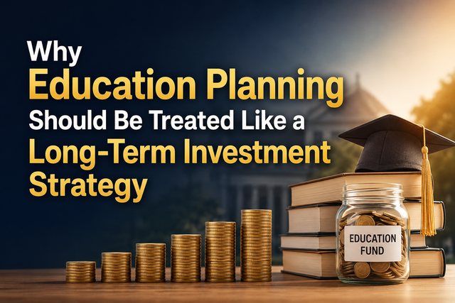 Why Education Planning Should Be Treated Like a Long-Term Investment Strategy