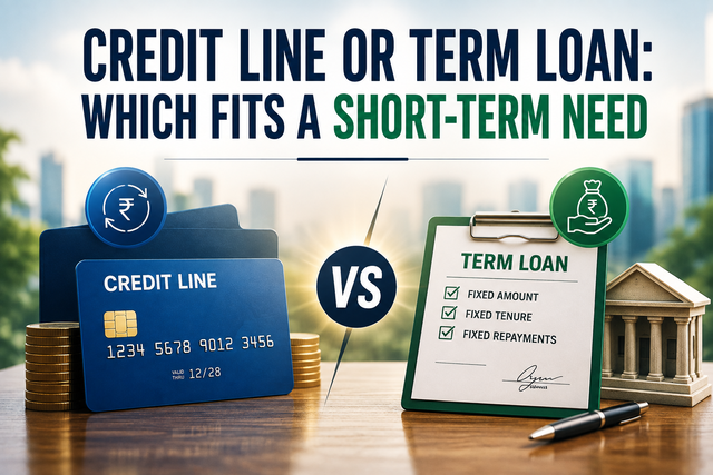 Credit Line or Term Loan Which Fits a Short-Term Need