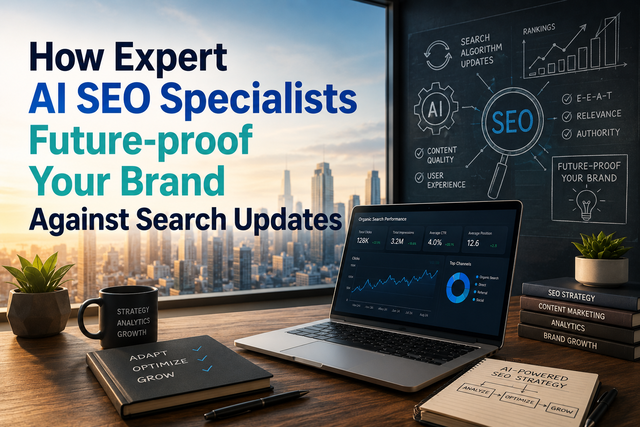 How Expert AI SEO Specialists Future-proof Your Brand Against Search Updates