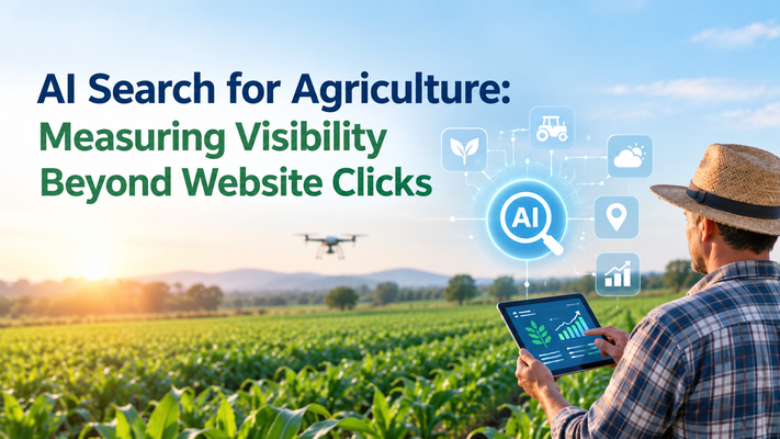 AI Search for Agriculture Measuring Visibility Beyond Website Clicks