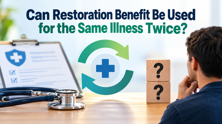 Can Restoration Benefit Be Used for the Same Illness Twice