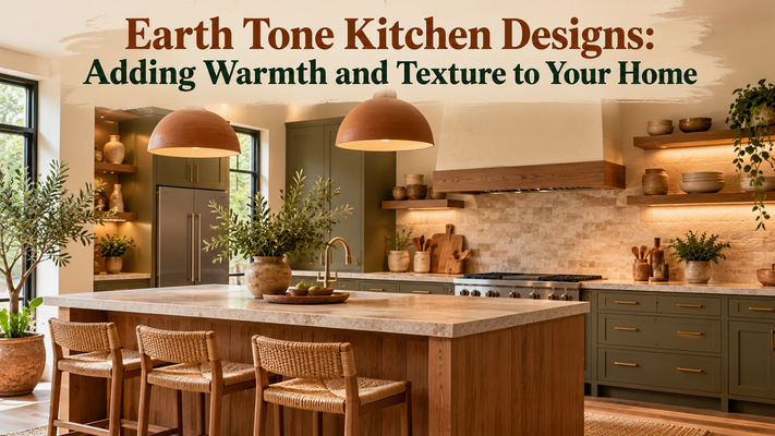 Earth Tone Kitchen Designs