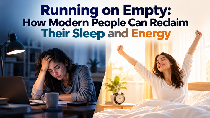 How Modern People Can Reclaim Their Sleep and Energy