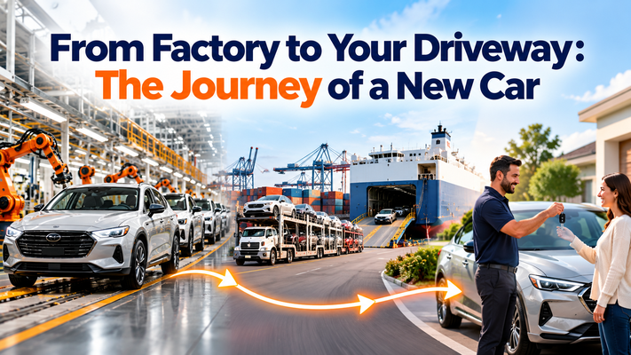 What Happens Between a New Car Leaving the Factory and Reaching the Buyer
